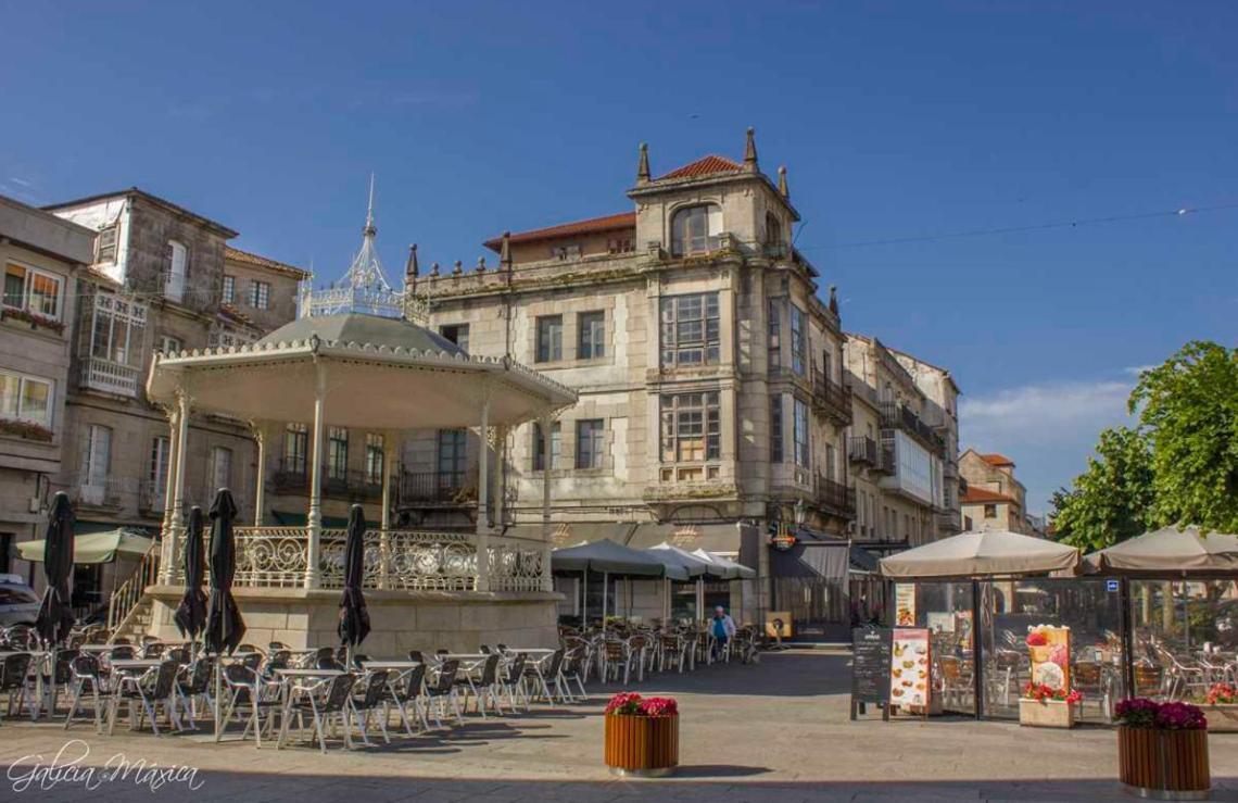 Villa Casa Barros Tui Esterno foto