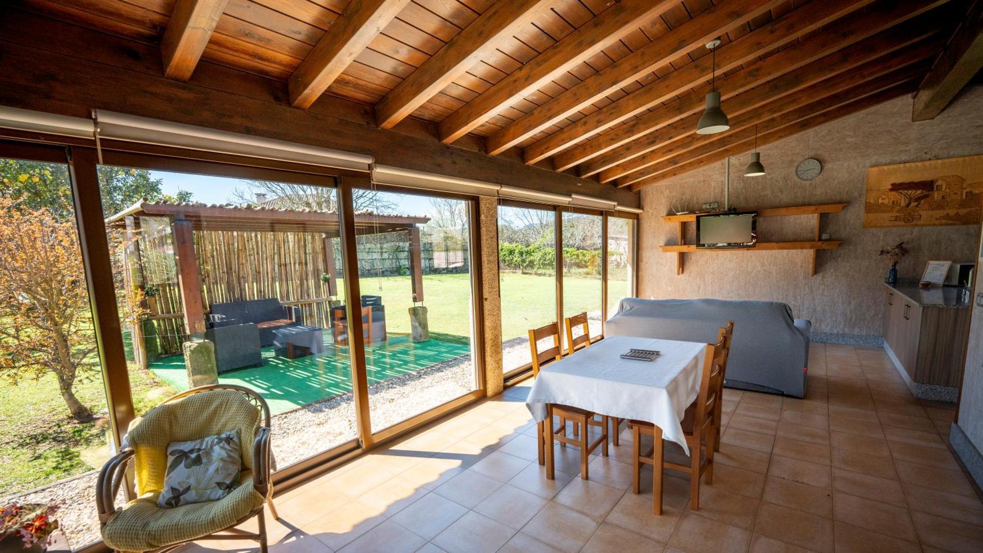 Villa Casa Barros Tui Esterno foto